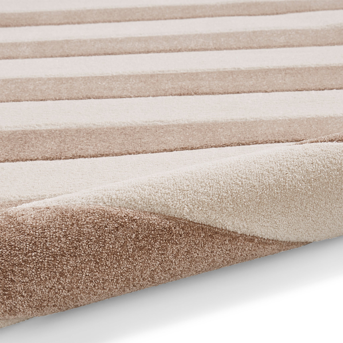 Cove Stripe Rug Natural from Roseland Furniture