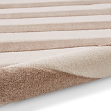 Cove Stripe Rug Natural from Roseland Furniture