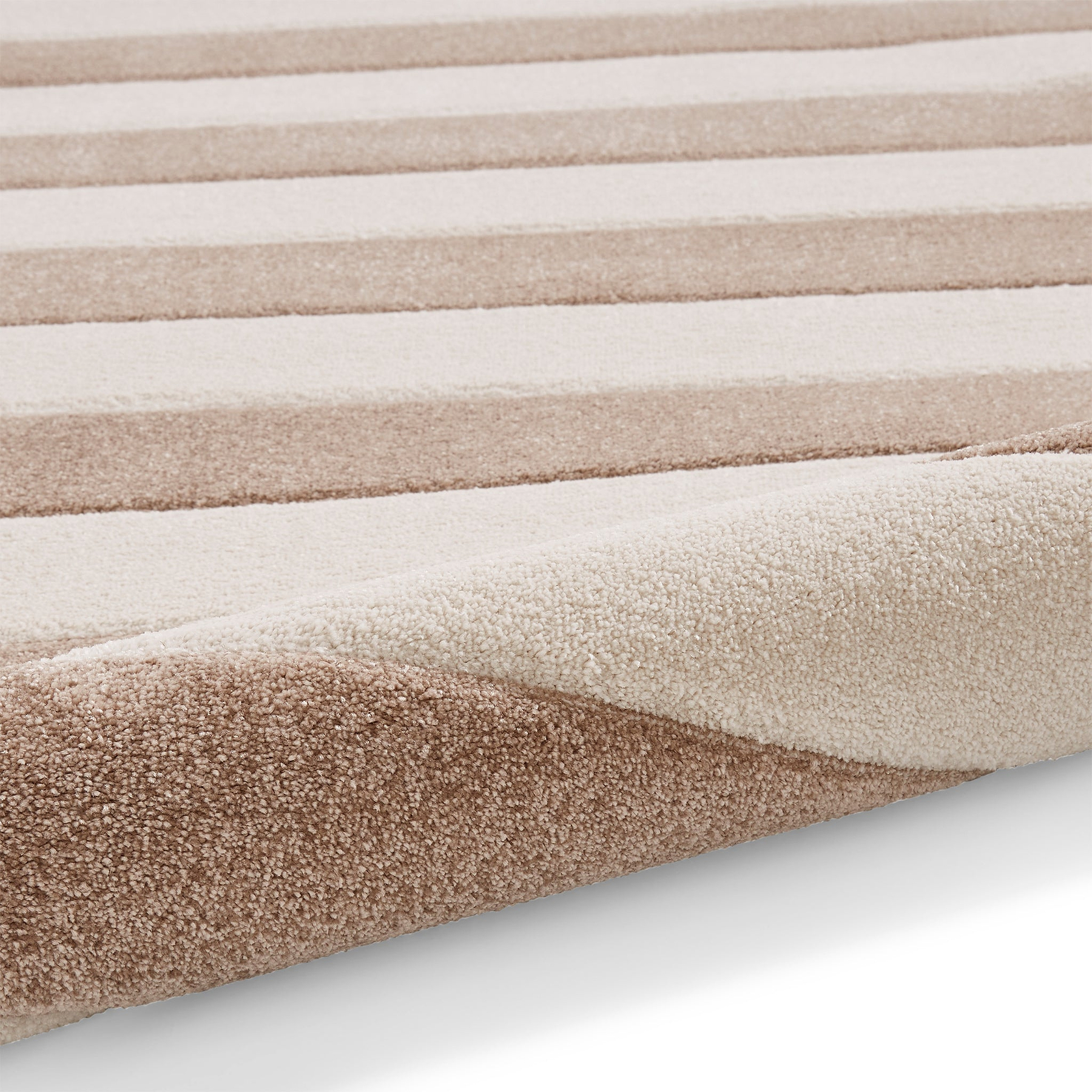 Cove Stripe Rug Natural from Roseland Furniture