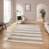 Cove Stripe Rug Natural from Roseland Furniture