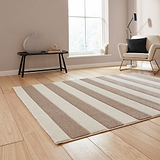 Cove Stripe Rug Natural from Roseland Furniture