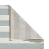 Cove Stripe Rug Green from Roseland Furniture