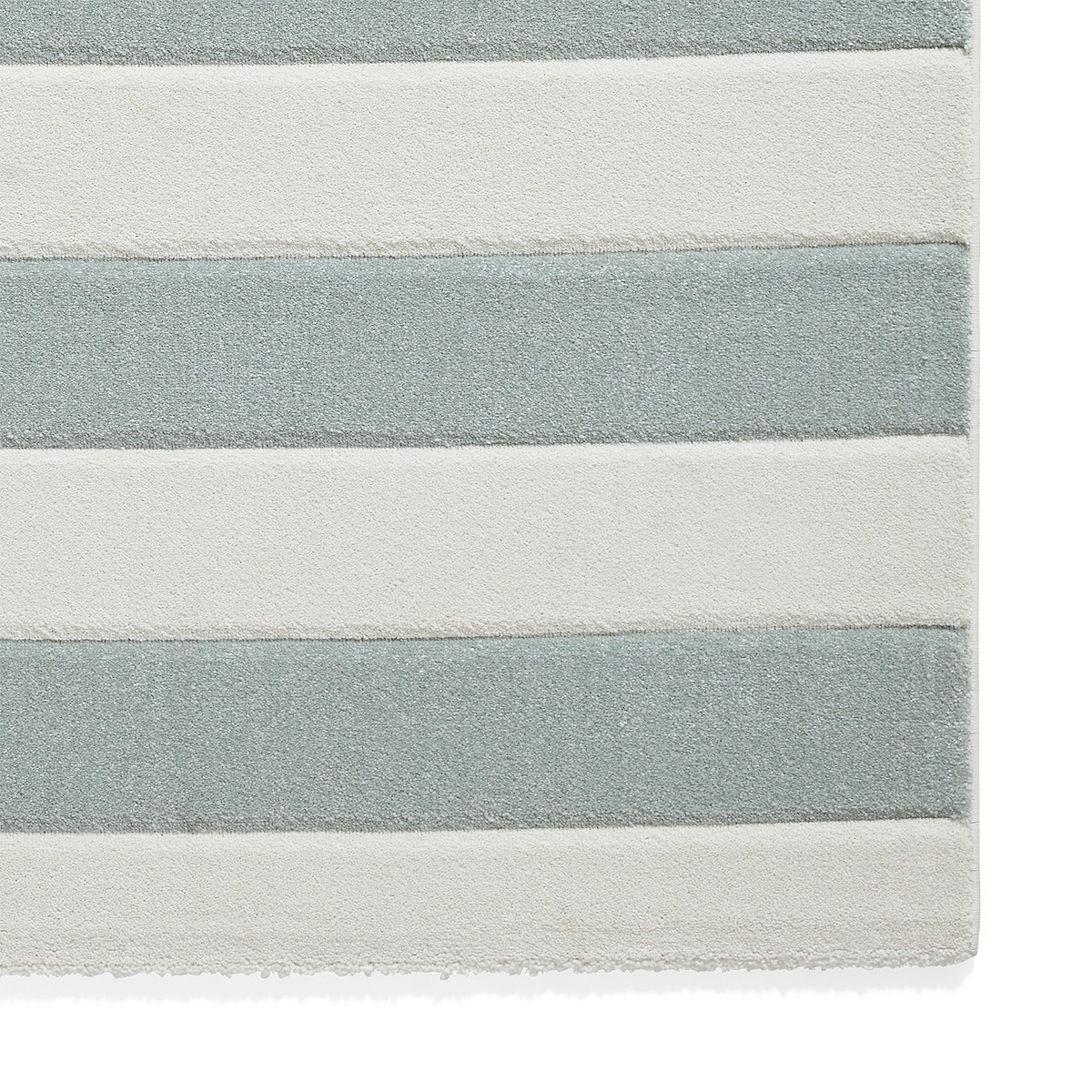 Cove Stripe Rug Green from Roseland Furniture
