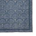 Deco Peacock Washable Rug Blue from Roseland Furniture