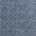 Deco Peacock Washable Rug Blue from Roseland Furniture
