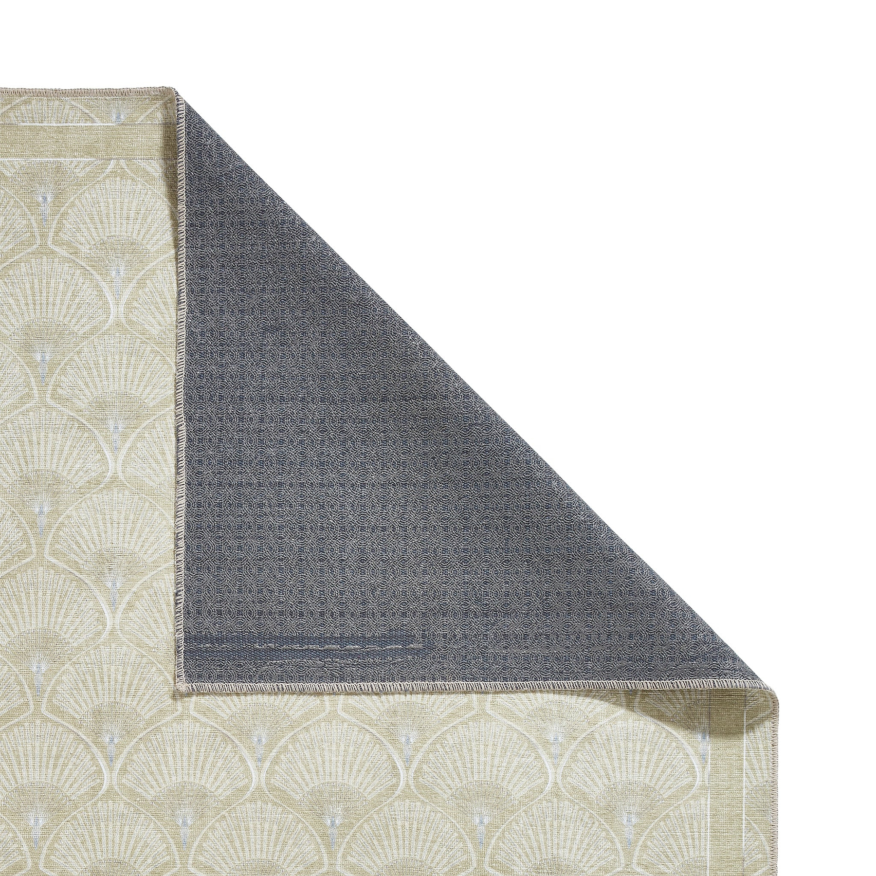 Deco Peacock Washable Rug Green from Roseland Furniture