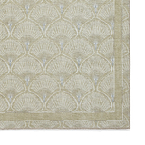 Deco Peacock Washable Rug Green from Roseland Furniture