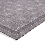 Deco Peacock Washable Rug Grey from Roseland Furniture
