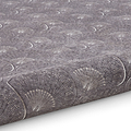 Deco Peacock Washable Rug Grey from Roseland Furniture