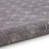Deco Peacock Washable Rug Grey from Roseland Furniture