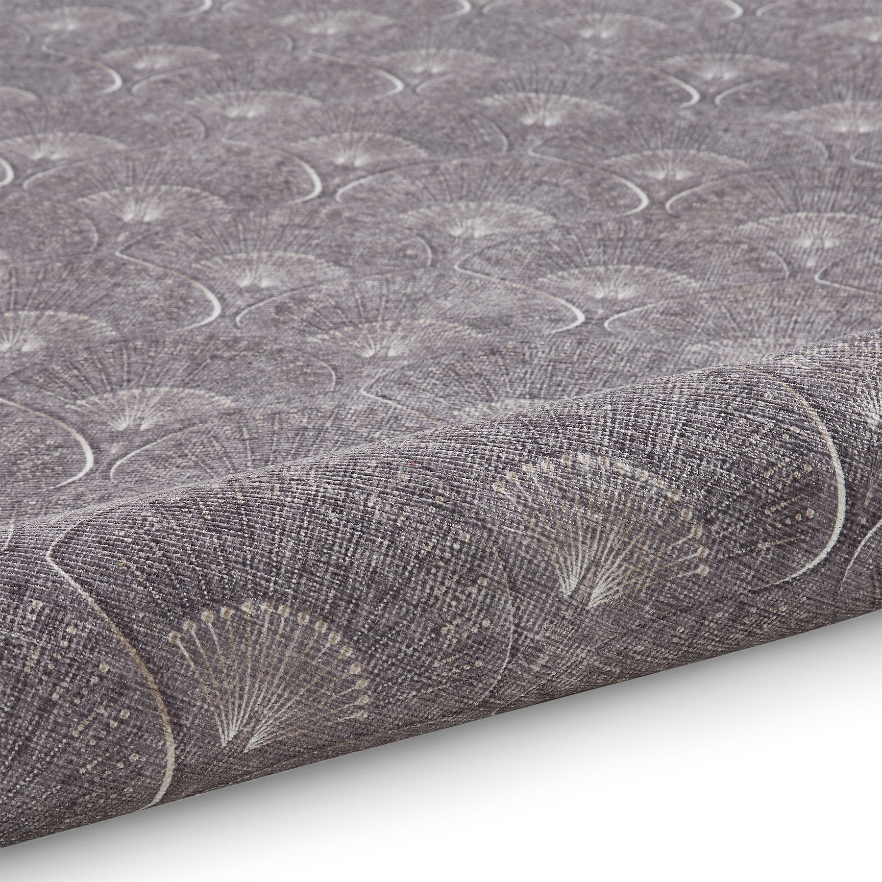 Deco Peacock Washable Rug Grey from Roseland Furniture