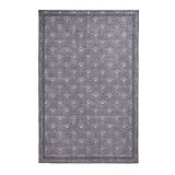 Deco Peacock Washable Rug Grey from Roseland Furniture