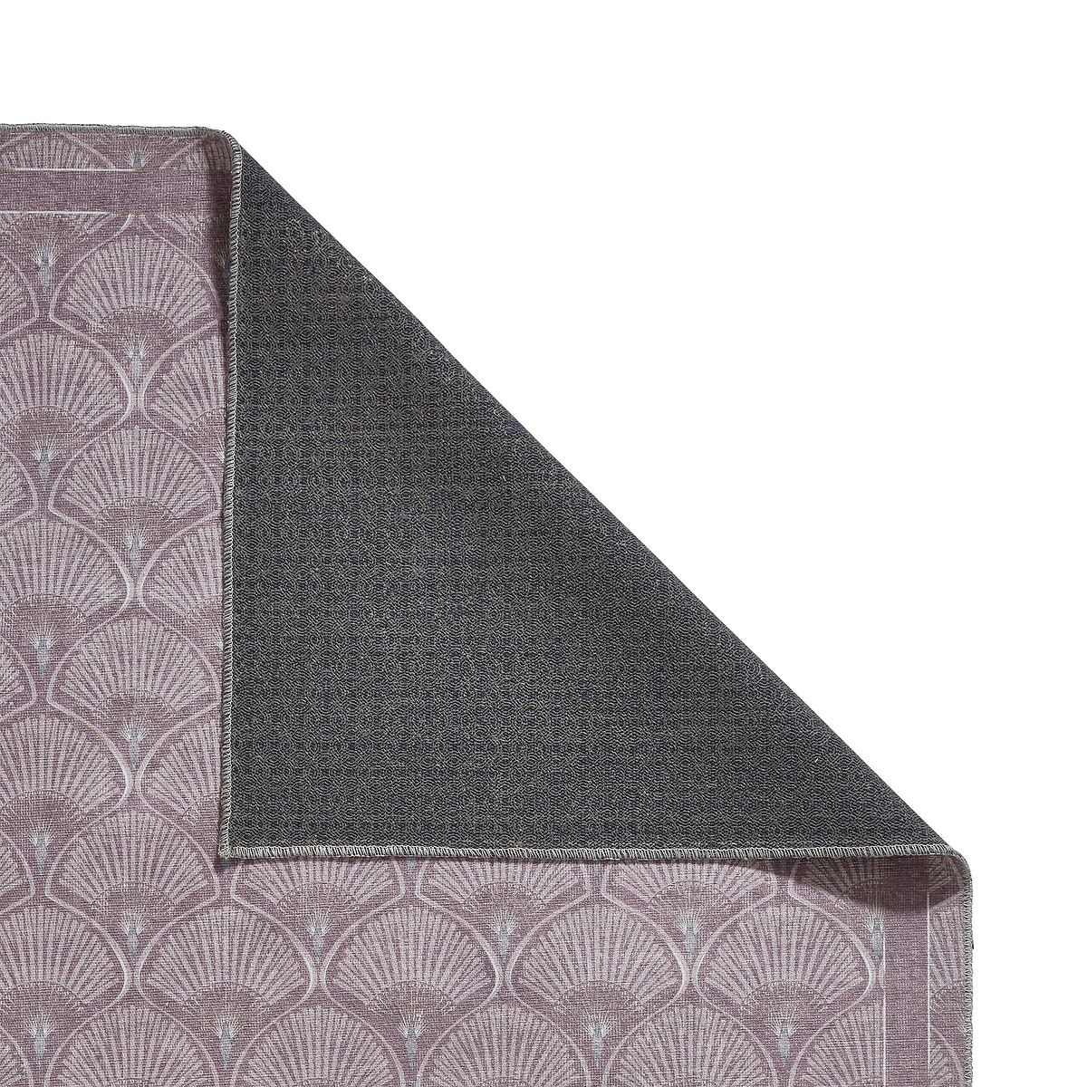 Deco Peacock Washable Rug Purple from Roseland Furniture
