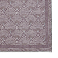 Deco Peacock Washable Rug Purple from Roseland Furniture