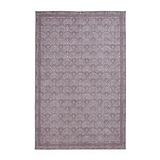 Deco Peacock Washable Rug Purple from Roseland Furniture