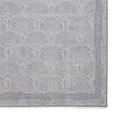 Deco Peacock Washable Rug Silver from Roseland Furniture
