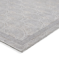 Deco Peacock Washable Rug Silver from Roseland Furniture