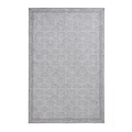 Deco Peacock Washable Rug Silver from Roseland Furniture