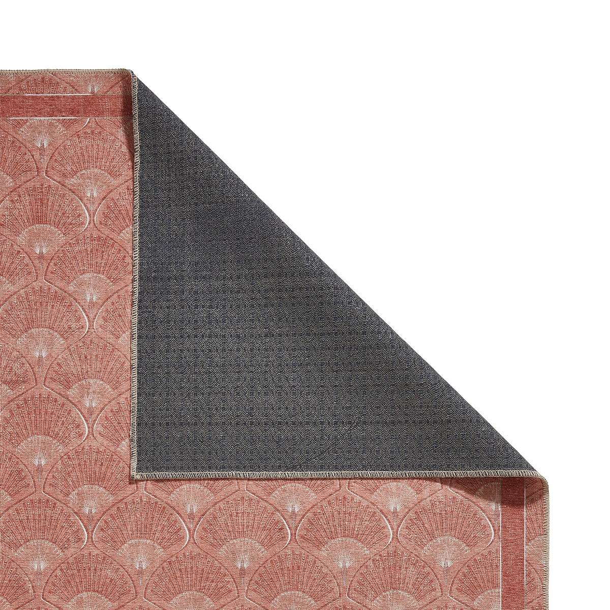 Deco Peacock Washable Rug Orange from Roseland Furniture