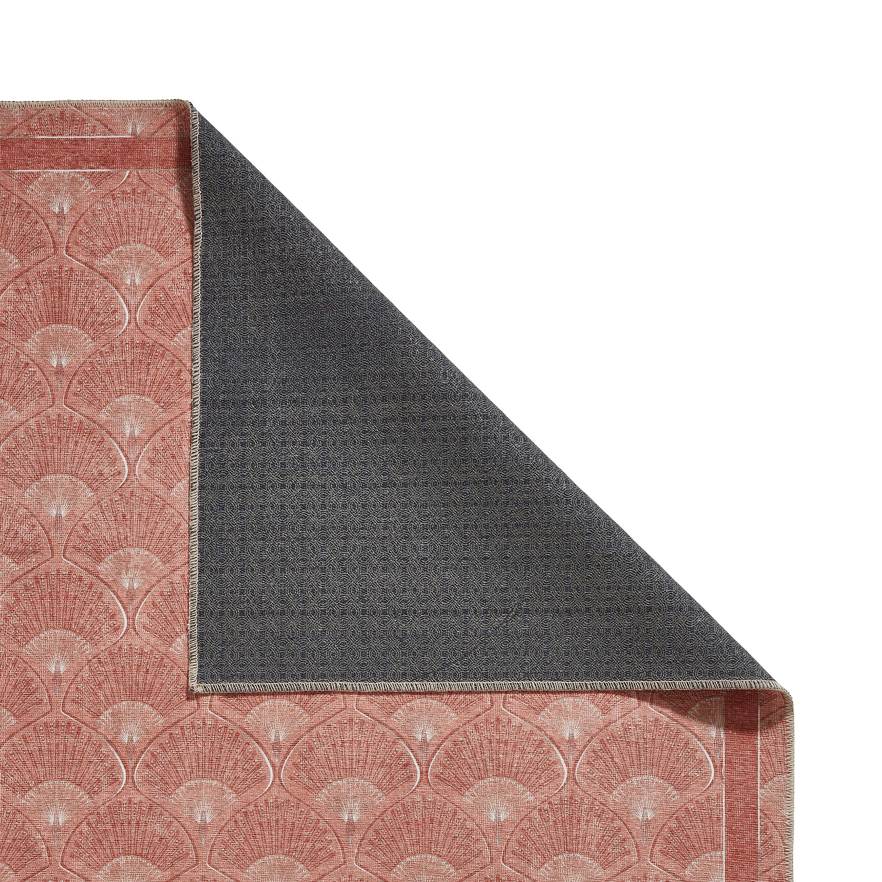 Deco Peacock Washable Rug Orange from Roseland Furniture