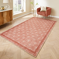 Deco Peacock Washable Rug Orange from Roseland Furniture