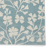 Grace Floral Rug Blue from Roseland Furniture