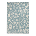 Grace Floral Rug Blue from Roseland Furniture