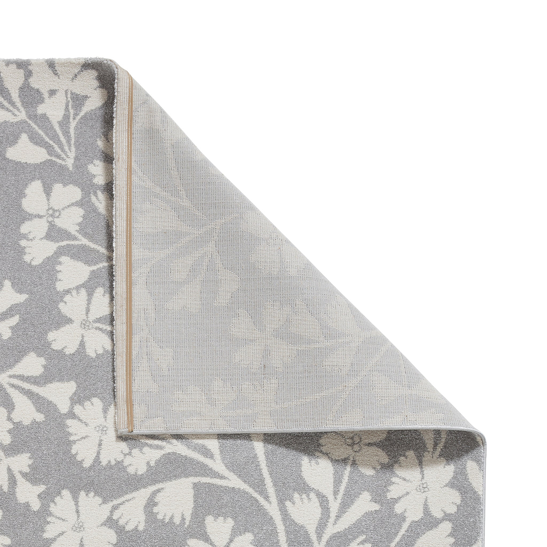 Grace Floral Rug Grey from Roseland Furniture