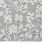 Grace Floral Rug Grey from Roseland Furniture