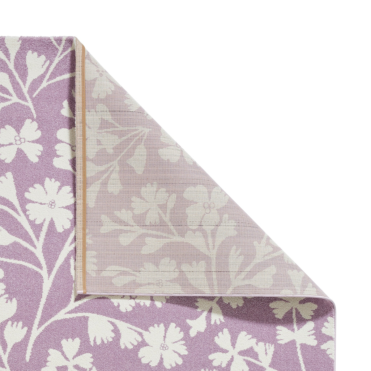 Grace Floral Rug Purple from Roseland Furniture