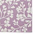 Grace Floral Rug Purple from Roseland Furniture