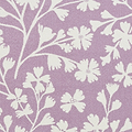 Grace Floral Rug Purple from Roseland Furniture