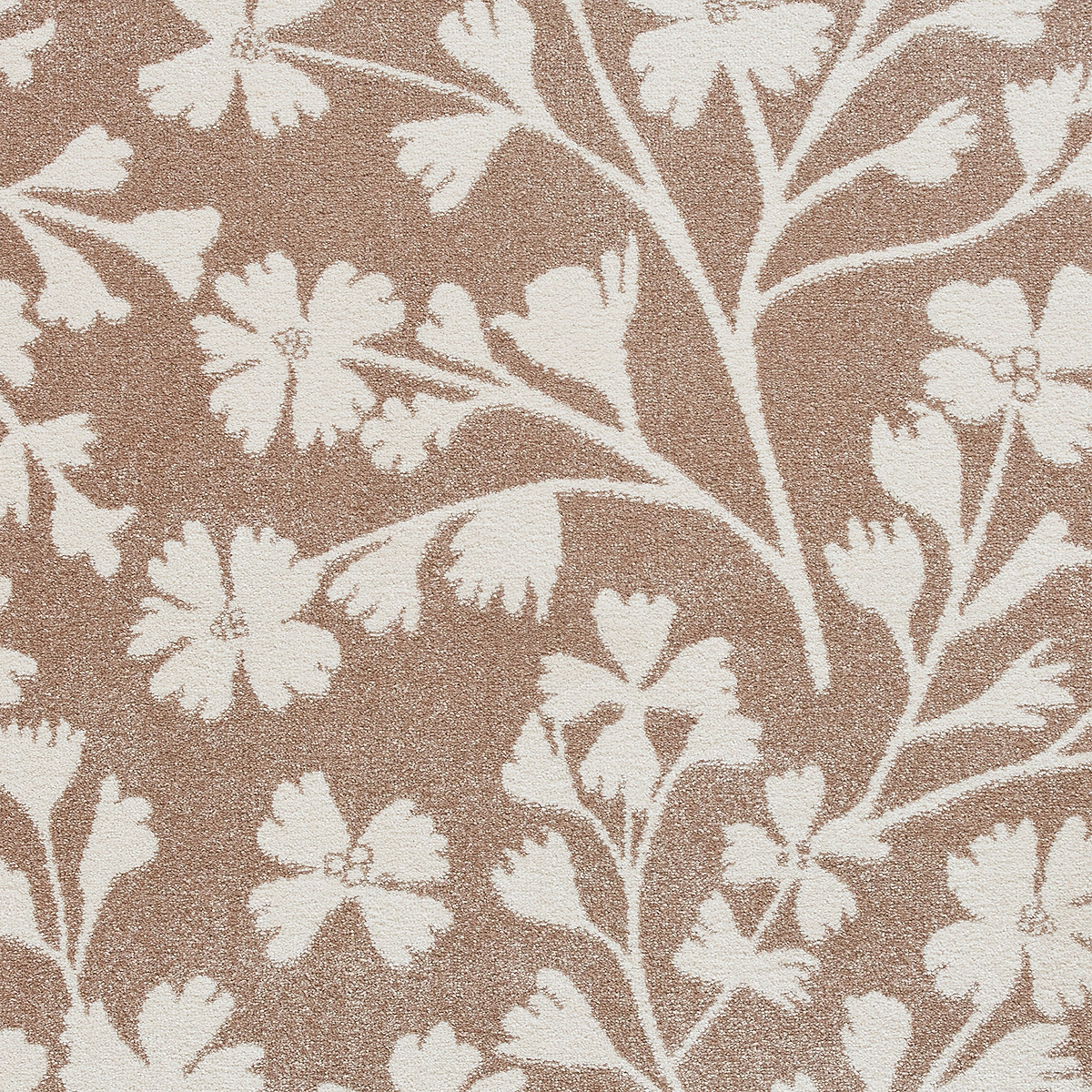 Grace Floral Rug Natural from Roseland Furniture