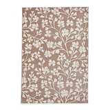 Grace Floral Rug Natural from Roseland Furniture