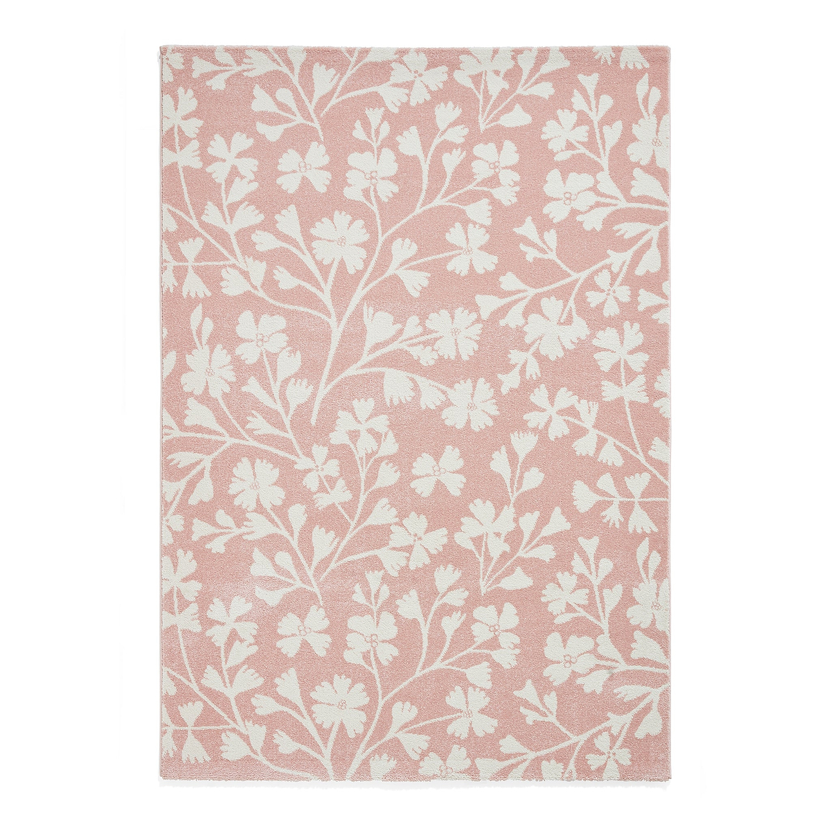 Grace Floral Rug Pink from Roseland Furniture