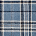 Kelso Check Rug Blue from Roseland Furniture