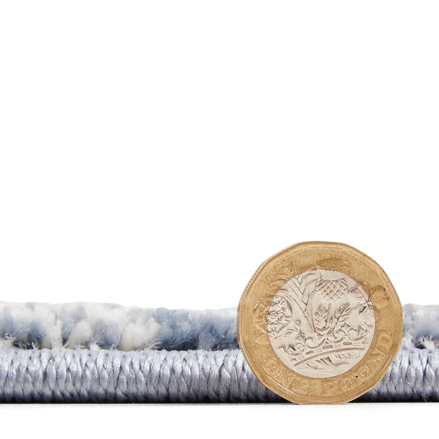 Kelso Check Rug Blue from Roseland Furniture