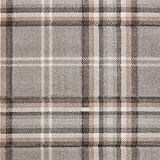 Kelso Check Rug Grey from Roseland Furniture