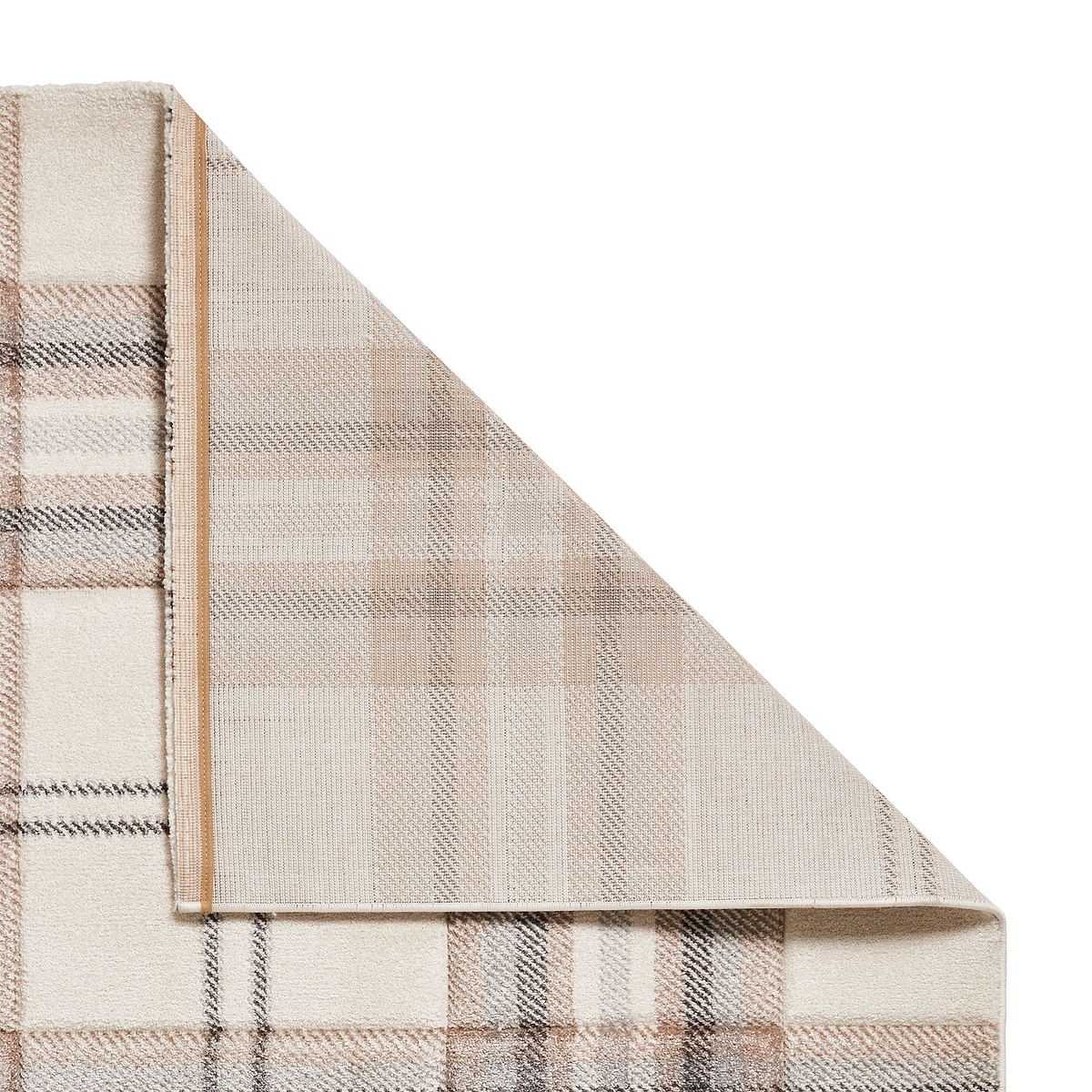 Kelso Check Rug Natural from Roseland Furniture