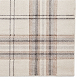 Kelso Check Rug Natural from Roseland Furniture
