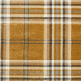 Kelso Check Rug Yellow from Roseland Furniture