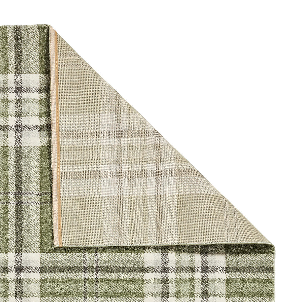Kelso Check Rug Green from Roseland Furniture