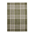 Kelso Check Rug Green from Roseland Furniture