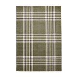 Kelso Check Rug Green from Roseland Furniture