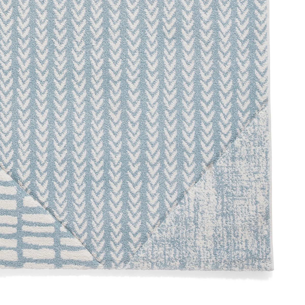 Larsson Abstract Rug Blue from Roseland Furniture