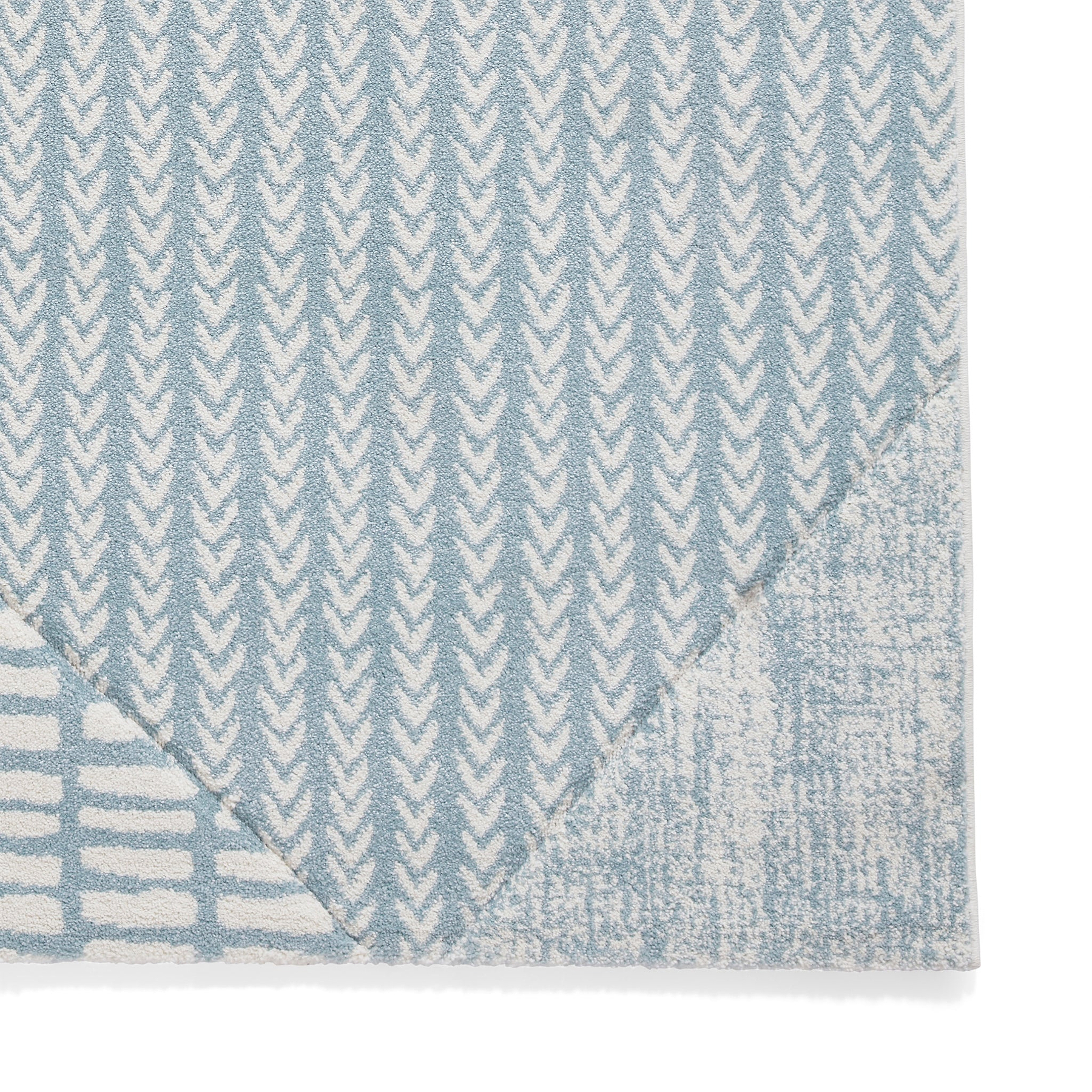 Larsson Abstract Rug Blue from Roseland Furniture