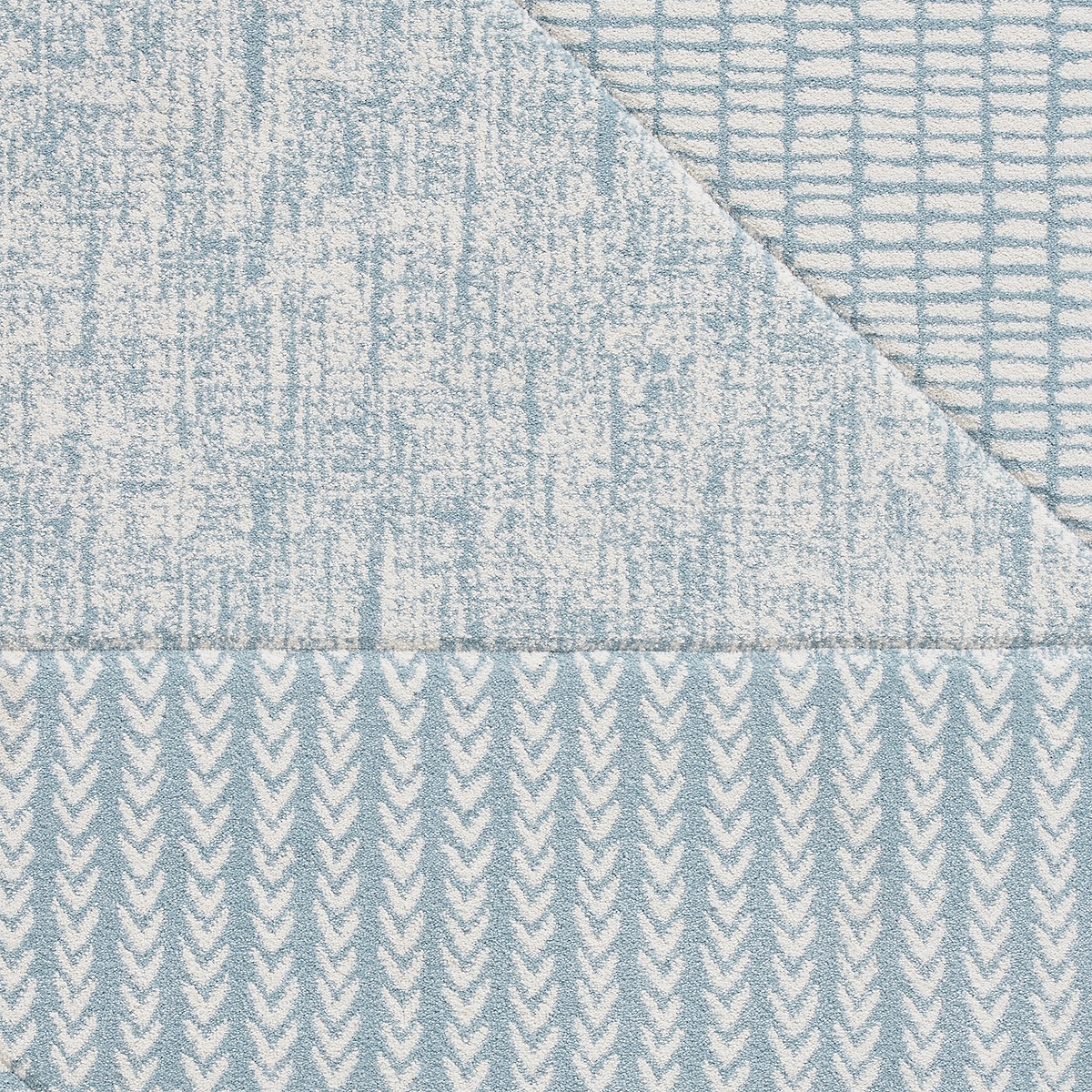 Larsson Abstract Rug Blue from Roseland Furniture
