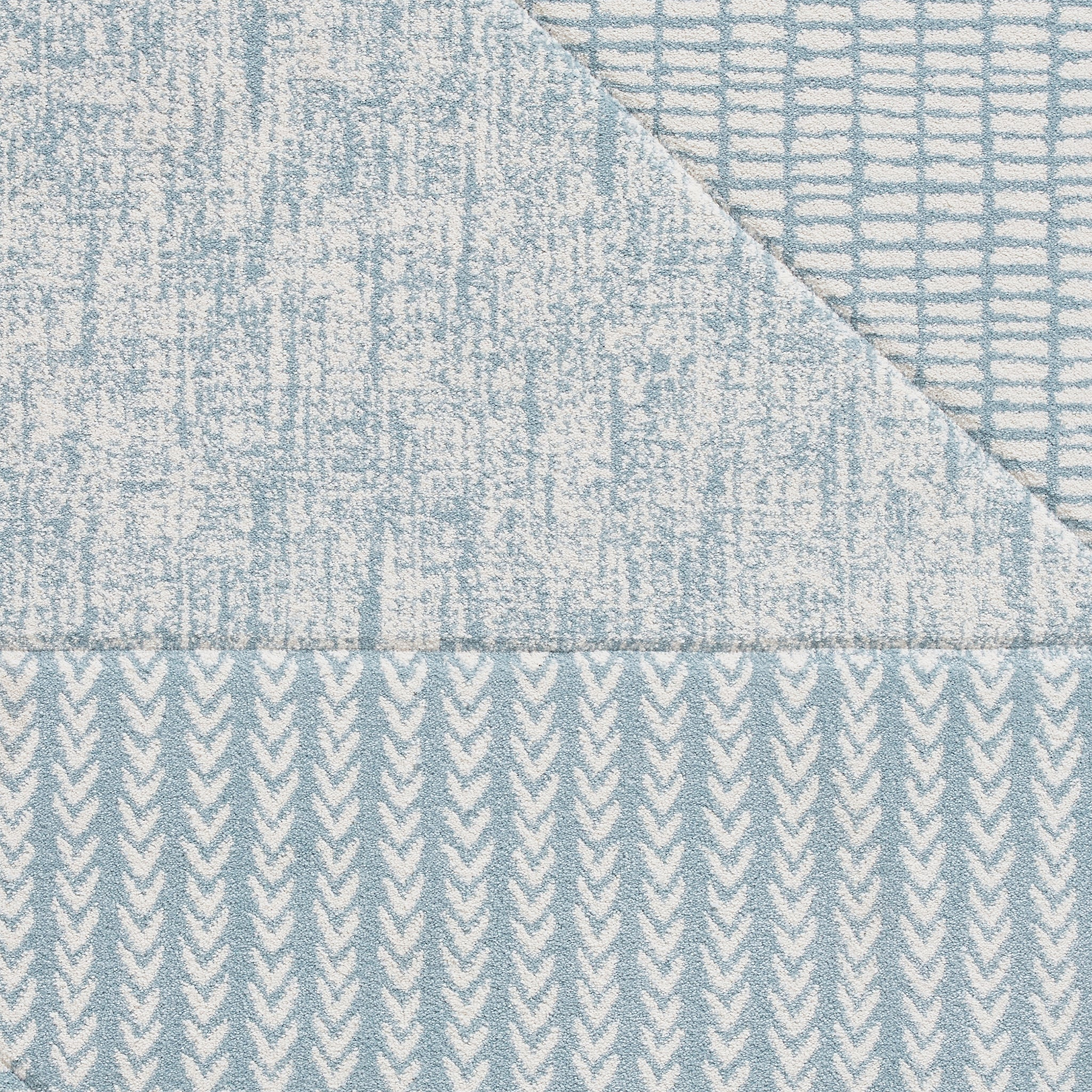 Larsson Abstract Rug Blue from Roseland Furniture