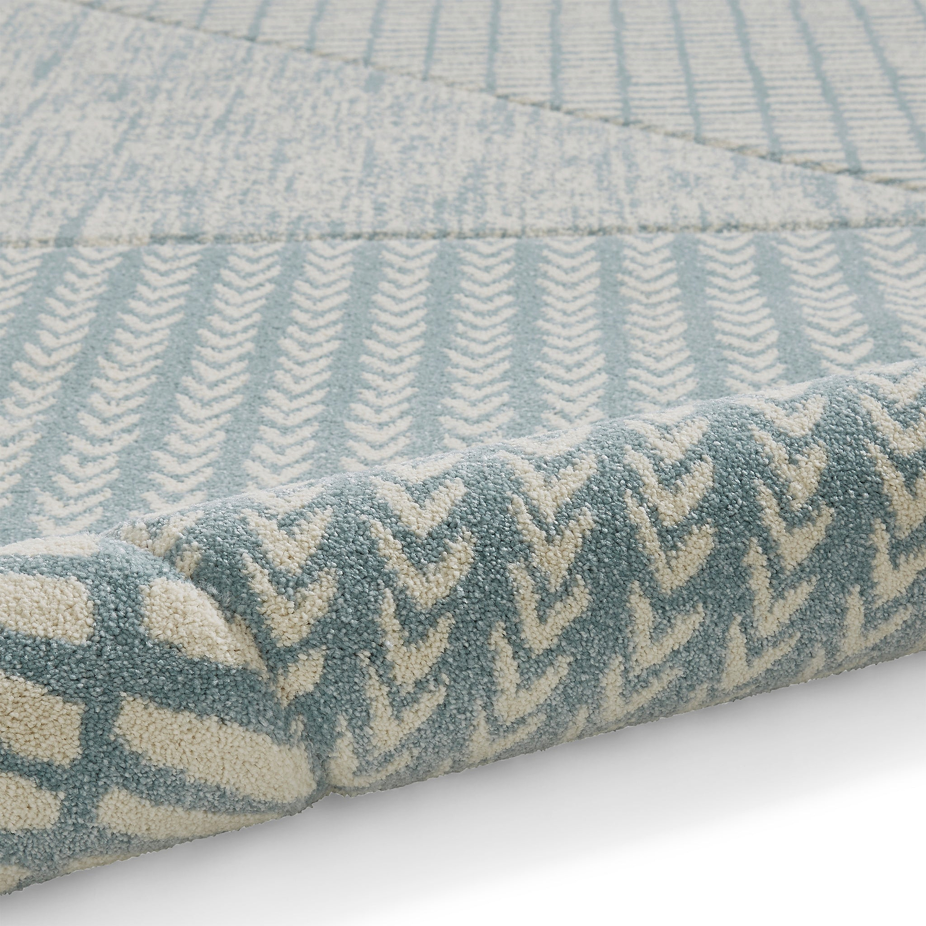 Larsson Abstract Rug Blue from Roseland Furniture