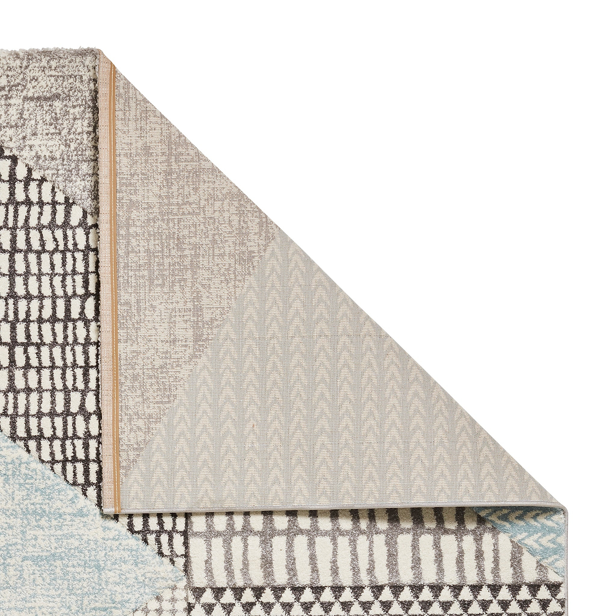 Larsson Geo Rug Blue from Roseland Furniture